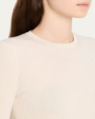 Gabriela Hearst Browning Cashmere Ribbed Top | Thumbnail 5 Gabriela Hearst Browning Cashmere Ribbed Top | Thumbnail 5
