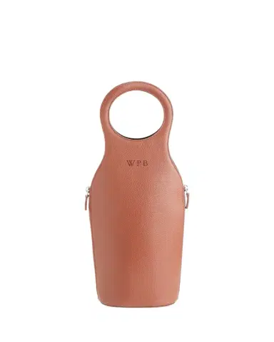 Royce New York Monogrammed Leather Wine Champagne Bottle Carrying Case, Personalized | Thumbnail 1 Royce New York Monogrammed Leather Wine Champagne Bottle Carrying Case, Personalized | Thumbnail 1