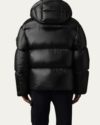 Mackage Men's Kent Short Hooded Puffer Coat | Thumbnail 3 Mackage Men's Kent Short Hooded Puffer Coat | Thumbnail 3