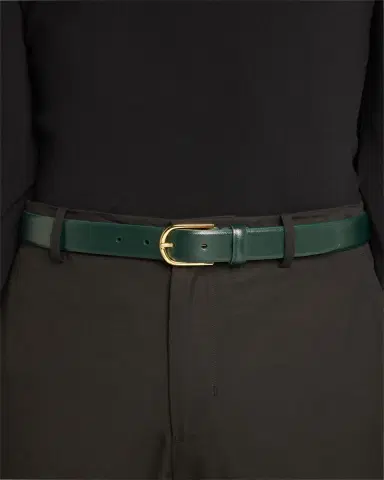 Simonnot Godard Men's Saffiano Leather Belt, 30mm | Thumbnail 3 Simonnot Godard Men's Saffiano Leather Belt, 30mm | Thumbnail 3