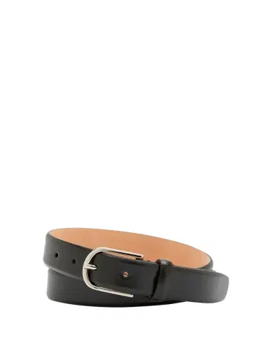 Simonnot Godard Men's Saffiano Leather Belt, 30mm | Thumbnail 1 Simonnot Godard Men's Saffiano Leather Belt, 30mm | Thumbnail 1