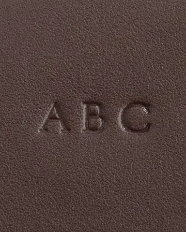 ROYCE New York Monogrammed Leather Travel Grooming Toiletry Kit, Personalized | Thumbnail 2 ROYCE New York Monogrammed Leather Travel Grooming Toiletry Kit, Personalized | Thumbnail 2