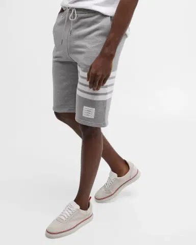 Thom Browne Men's 4-Bar Basic Terry Sweat Shorts | Thumbnail 6 Thom Browne Men's 4-Bar Basic Terry Sweat Shorts | Thumbnail 6