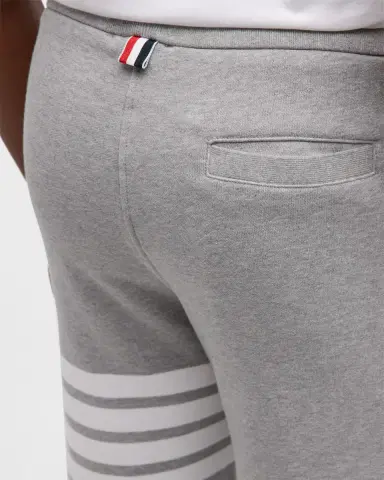 Thom Browne Men's 4-Bar Basic Terry Sweat Shorts | Thumbnail 7 Thom Browne Men's 4-Bar Basic Terry Sweat Shorts | Thumbnail 7