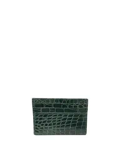 Abas Men's Alligator Card Case | Thumbnail 1 Abas Men's Alligator Card Case | Thumbnail 1