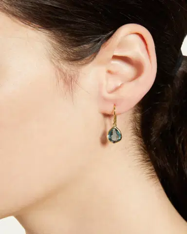 Ippolita Teeny Teardrop Earrings in 18K | Thumbnail 2 Ippolita Teeny Teardrop Earrings in 18K | Thumbnail 2