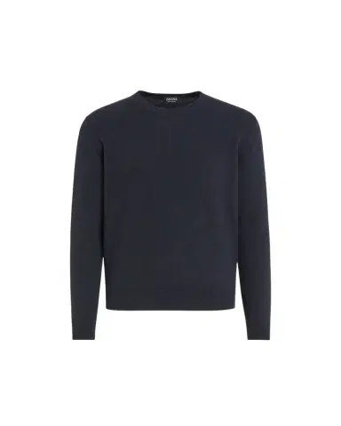 Zegna Men's Cashmere Crewneck Sweater | Thumbnail 1 Zegna Men's Cashmere Crewneck Sweater | Thumbnail 1