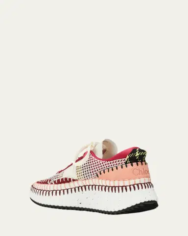 Chloé Nama Stitch Walking Sneakers | Thumbnail 6 Chloé Nama Stitch Walking Sneakers | Thumbnail 6