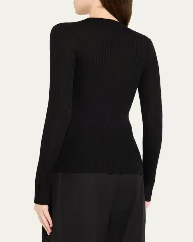 Gabriela Hearst Browning Cashmere Ribbed Top | Thumbnail 3 Gabriela Hearst Browning Cashmere Ribbed Top | Thumbnail 3