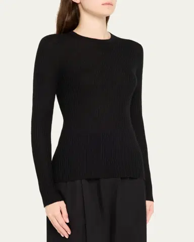 Gabriela Hearst Browning Cashmere Ribbed Top | Thumbnail 4 Gabriela Hearst Browning Cashmere Ribbed Top | Thumbnail 4