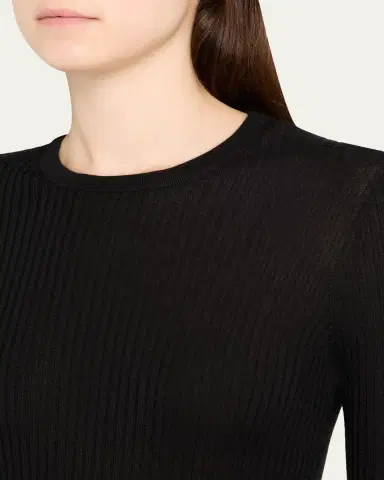Gabriela Hearst Browning Cashmere Ribbed Top | Thumbnail 5 Gabriela Hearst Browning Cashmere Ribbed Top | Thumbnail 5