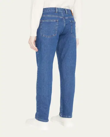 Zegna Men's Stonewash Denim 5-Pocket Jeans | Thumbnail 3 Zegna Men's Stonewash Denim 5-Pocket Jeans | Thumbnail 3
