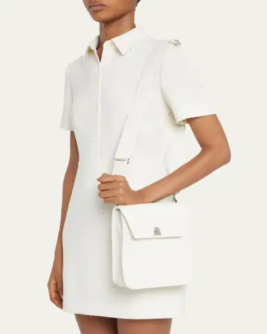 Akris Anouk Small Leather Messenger Bag | Thumbnail 2 Akris Anouk Small Leather Messenger Bag | Thumbnail 2