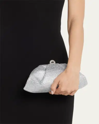 Judith Leiber Couture Gemma Pleated Crystal Clutch Bag | Thumbnail 2 Judith Leiber Couture Gemma Pleated Crystal Clutch Bag | Thumbnail 2
