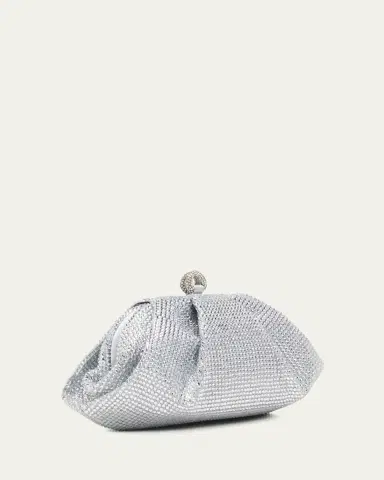 Judith Leiber Couture Gemma Pleated Crystal Clutch Bag | Thumbnail 3 Judith Leiber Couture Gemma Pleated Crystal Clutch Bag | Thumbnail 3