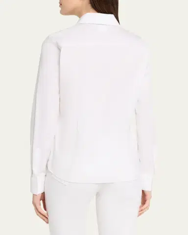 Lafayette 148 New York Kennedy Button-Down Shirt | Thumbnail 3 Lafayette 148 New York Kennedy Button-Down Shirt | Thumbnail 3