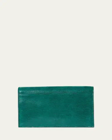 Akris Anouk Lizard-Print Clutch Bag w/ Chain | Thumbnail 4 Akris Anouk Lizard-Print Clutch Bag w/ Chain | Thumbnail 4