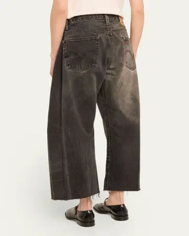 B SIDES Lasso Rework Cropped Wide-Leg Jeans | Thumbnail 3 B SIDES Lasso Rework Cropped Wide-Leg Jeans | Thumbnail 3