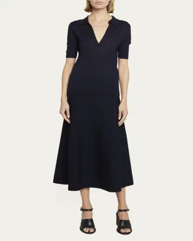 Gabriela Hearst Frank Cashmere Polo Top | Thumbnail 2 Gabriela Hearst Frank Cashmere Polo Top | Thumbnail 2