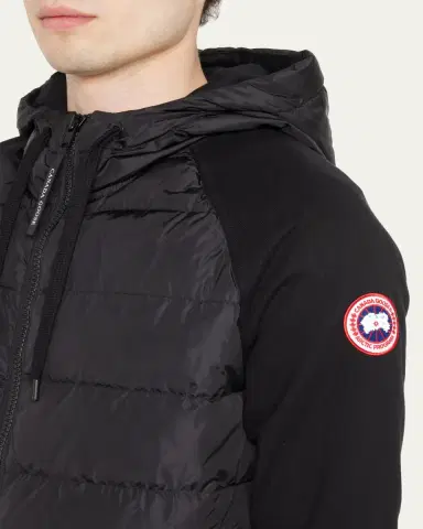 Canada Goose Men's Hybridge Huron Padded-Front Jacket | Thumbnail 5 Canada Goose Men's Hybridge Huron Padded-Front Jacket | Thumbnail 5