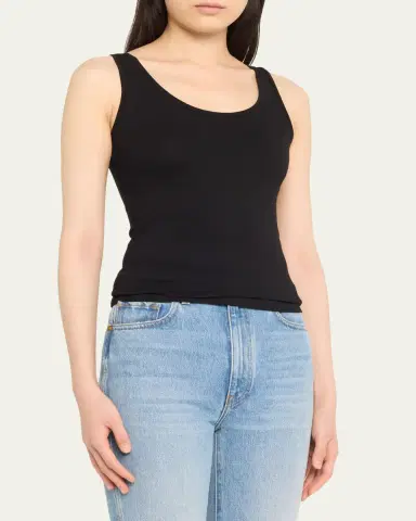 MAJESTIC FILATURES Soft Touch Scoop-Neck Tank | Thumbnail 4 MAJESTIC FILATURES Soft Touch Scoop-Neck Tank | Thumbnail 4