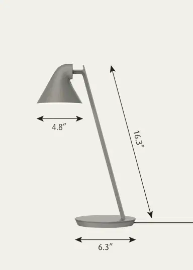 Louis Poulsen NJP Mini Lamp, 16" | Thumbnail 2 Louis Poulsen NJP Mini Lamp, 16" | Thumbnail 2