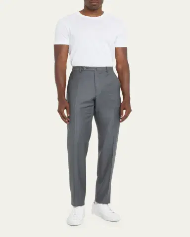 Incotex Men's Super 160s Wool Dress Pants | Thumbnail 2 Incotex Men's Super 160s Wool Dress Pants | Thumbnail 2