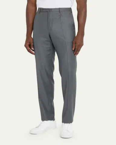 Incotex Men's Super 160s Wool Dress Pants | Thumbnail 4 Incotex Men's Super 160s Wool Dress Pants | Thumbnail 4