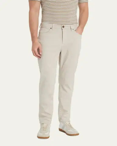 Monfrère Men's Parisian Luxe Brando Khaki Pants | Thumbnail 4 Monfrère Men's Parisian Luxe Brando Khaki Pants | Thumbnail 4