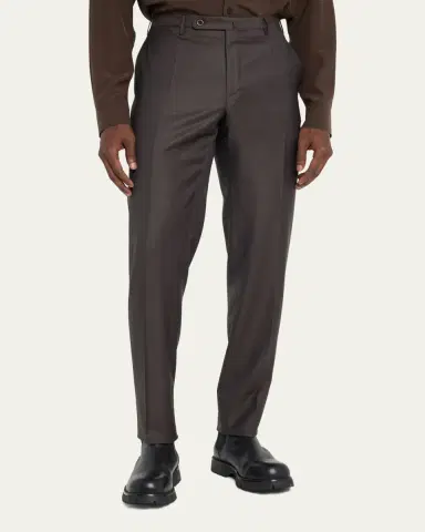 Incotex Men's Super 160s Wool Dress Pants | Thumbnail 4 Incotex Men's Super 160s Wool Dress Pants | Thumbnail 4