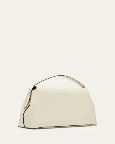 Toteme T-Lock Top Handle Bag in Pebble Grain Leather | Thumbnail 3 Toteme T-Lock Top Handle Bag in Pebble Grain Leather | Thumbnail 3