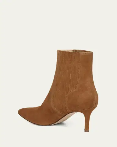 Veronica Beard 70mm Lisa Suede Stiletto Ankle Booties | Thumbnail 4 Veronica Beard 70mm Lisa Suede Stiletto Ankle Booties | Thumbnail 4