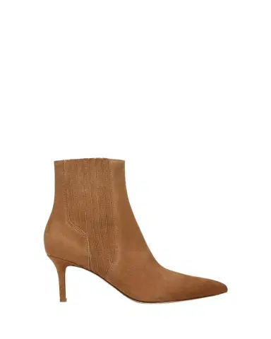 Veronica Beard 70mm Lisa Suede Stiletto Ankle Booties | Thumbnail 1 Veronica Beard 70mm Lisa Suede Stiletto Ankle Booties | Thumbnail 1