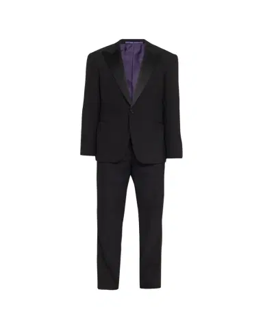 Ralph Lauren Purple Label Men's Gregory Hand-Tailored Wool Peak Tuxedo | Thumbnail 1 Ralph Lauren Purple Label Men's Gregory Hand-Tailored Wool Peak Tuxedo | Thumbnail 1