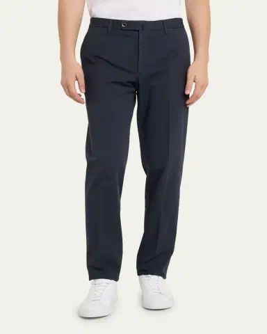Incotex Men's Batavia Solid Twill Pants | Thumbnail 4 Incotex Men's Batavia Solid Twill Pants | Thumbnail 4