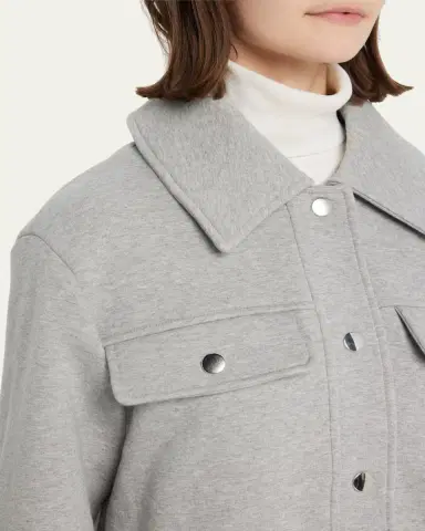FAZ Jane Snap-Button Bomber Jacket | Thumbnail 5 FAZ Jane Snap-Button Bomber Jacket | Thumbnail 5