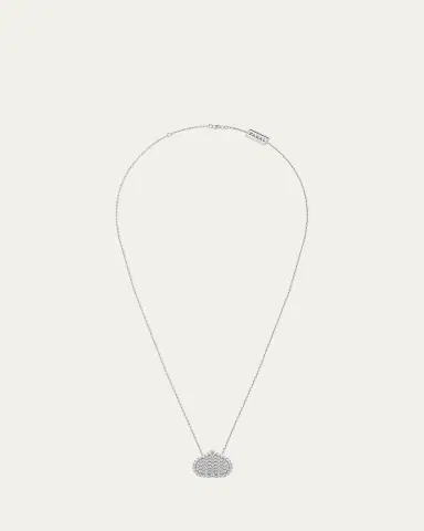 KAMAL Eye Adore Diamond Pave Pendant Necklace, 15mm | Thumbnail 1 KAMAL Eye Adore Diamond Pave Pendant Necklace, 15mm | Thumbnail 1