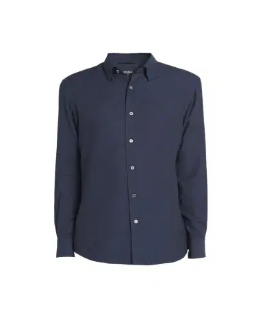 ZEGNA Men's Cashmere-Cotton Cashco Sport Shirt | Thumbnail 1 ZEGNA Men's Cashmere-Cotton Cashco Sport Shirt | Thumbnail 1