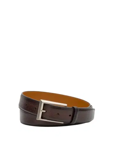 Magnanni Men's Rocas Pebbled Leather Belt | Thumbnail 1 Magnanni Men's Rocas Pebbled Leather Belt | Thumbnail 1