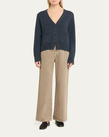 Lisa Yang Danni Cashmere Pocket Cardigan | Thumbnail 2 Lisa Yang Danni Cashmere Pocket Cardigan | Thumbnail 2