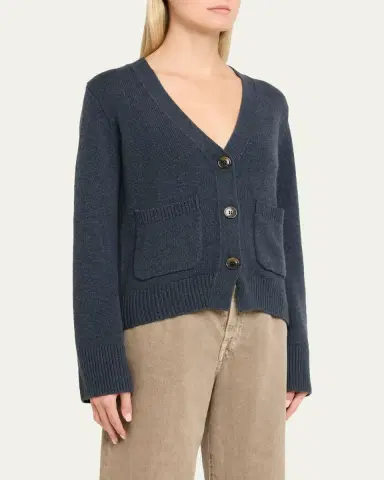 Lisa Yang Danni Cashmere Pocket Cardigan | Thumbnail 4 Lisa Yang Danni Cashmere Pocket Cardigan | Thumbnail 4