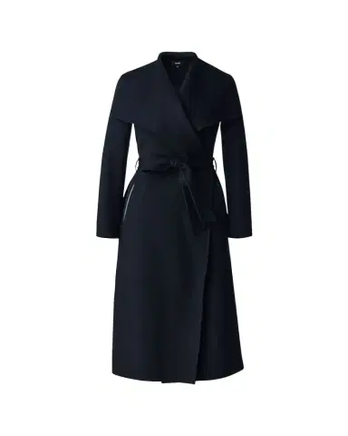 Mackage Mai Wool Belted Wrap Coat | Thumbnail 1 Mackage Mai Wool Belted Wrap Coat | Thumbnail 1