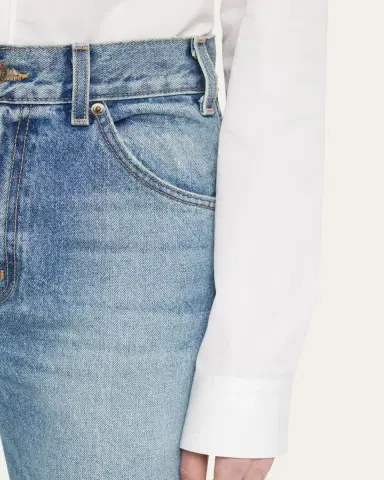 Nili Lotan Joan Straight-Leg Jeans | Thumbnail 5 Nili Lotan Joan Straight-Leg Jeans | Thumbnail 5