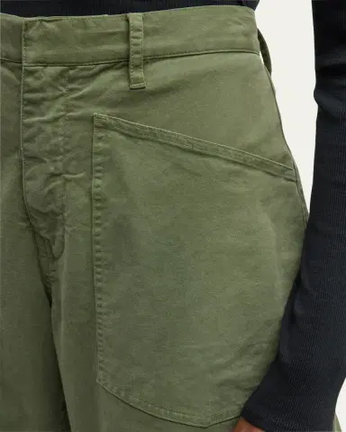 Nili Lotan Shon Mid-Rise Cropped Pants | Thumbnail 9 Nili Lotan Shon Mid-Rise Cropped Pants | Thumbnail 9