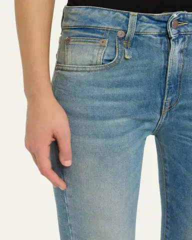 R13 Kick Fit Straight Cropped Jeans | Thumbnail 5 R13 Kick Fit Straight Cropped Jeans | Thumbnail 5