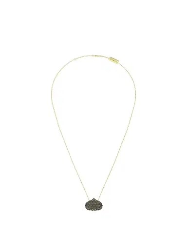 KAMAL Eye Adore Black Diamond Pave Pendant Necklace, 15mm | Thumbnail 1 KAMAL Eye Adore Black Diamond Pave Pendant Necklace, 15mm | Thumbnail 1
