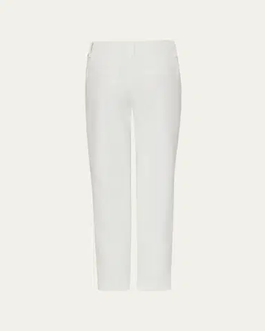 Milly Nicola Cropped Slim Cady Pants | Thumbnail 4 Milly Nicola Cropped Slim Cady Pants | Thumbnail 4