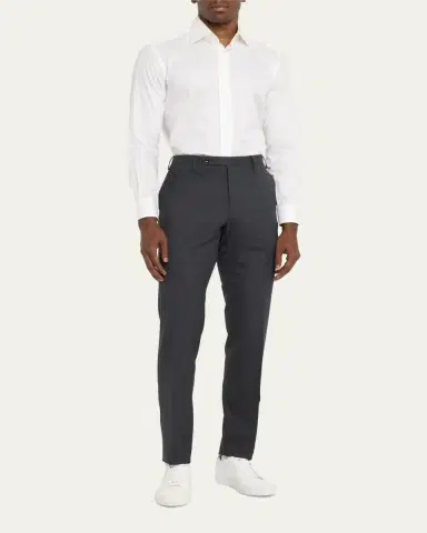 Incotex Men's Super 150s Wool Dress Pants | Thumbnail 2 Incotex Men's Super 150s Wool Dress Pants | Thumbnail 2