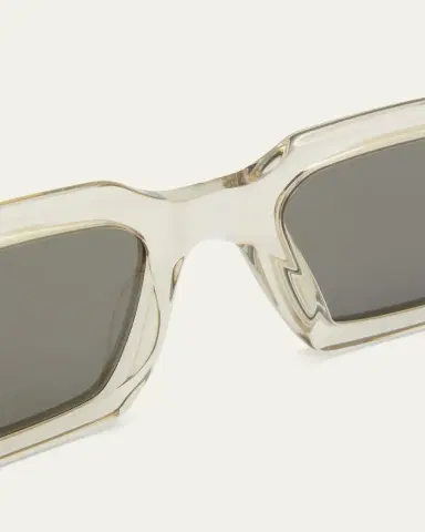 Saint Laurent Men's Rectangle Acetate Sunglasses with Logo | Thumbnail 8 Saint Laurent Men's Rectangle Acetate Sunglasses with Logo | Thumbnail 8