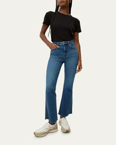 Veronica Beard Carson Ankle Flare Jeans | Thumbnail 2 Veronica Beard Carson Ankle Flare Jeans | Thumbnail 2